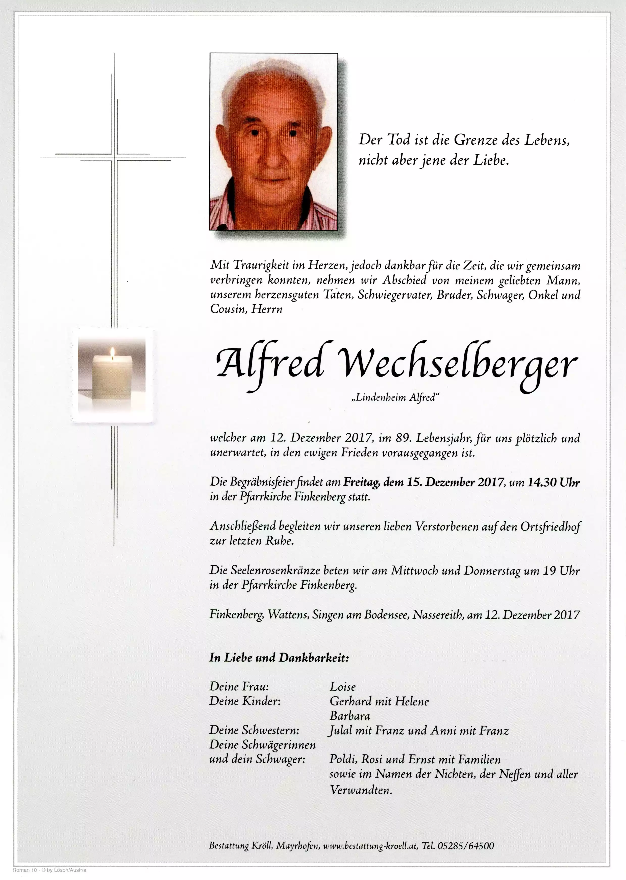 Parte von Alfred Wechselberger